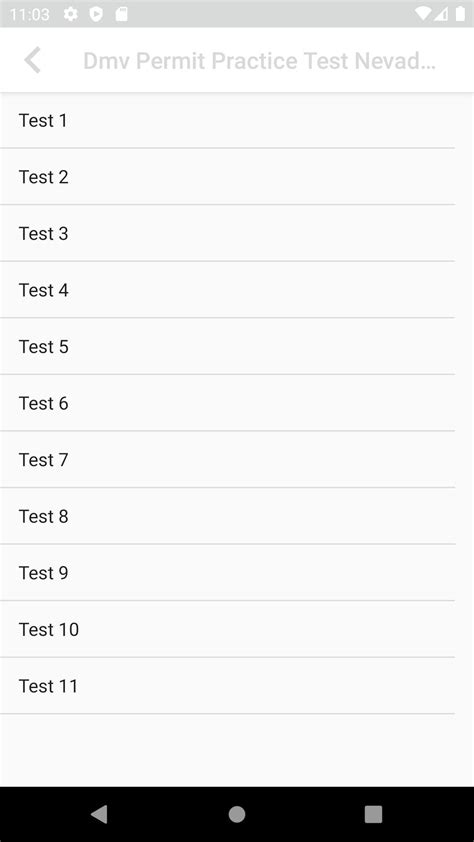 Dmv Permit Practice Test Nevada 2020 APK للاندرويد تنزيل