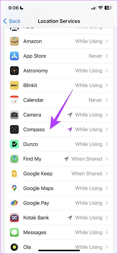 Image result for Showcasing of Using a Compass in Phone
