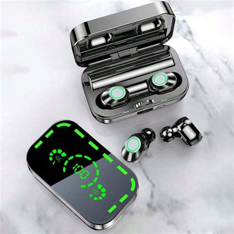 Great Wall GREATWALL Mirror LED Wireless Earphones, Touch Controlled In ...