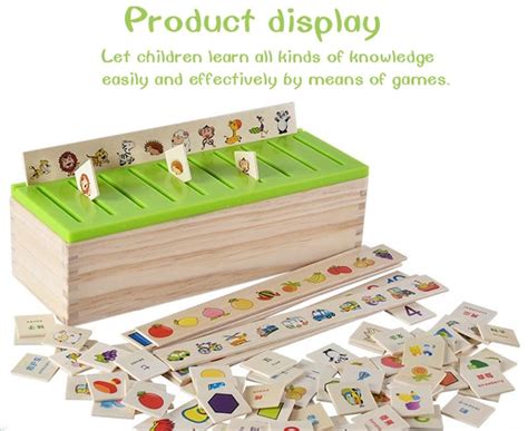 Knowledge Classification Box (Numbers, Shapes, Vehicles, Vegetables, A ...