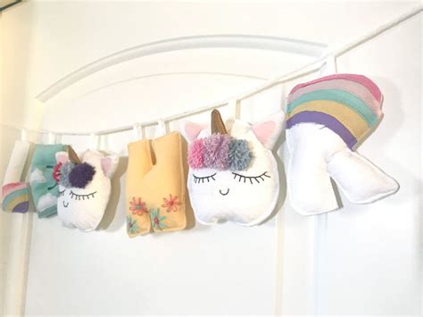 Letras Nombre Unicornio - Estela y Pepel - Handmade - Hecho a mano