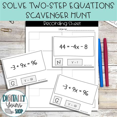 Image result for Solving Real-World Problems with Two Step Equation