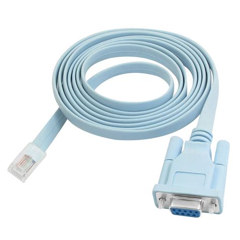 3NH® Rs232 DB9 Connector to RJ45 Cat5 Ethernet Adapter Cable for ...