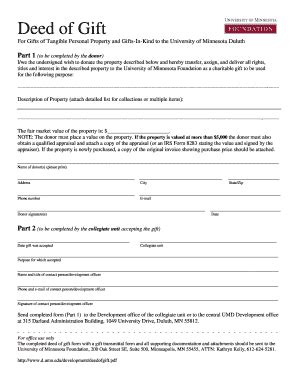 18 Printable Deed Of Gift Forms and Templates - Fillable Samples in PDF ...