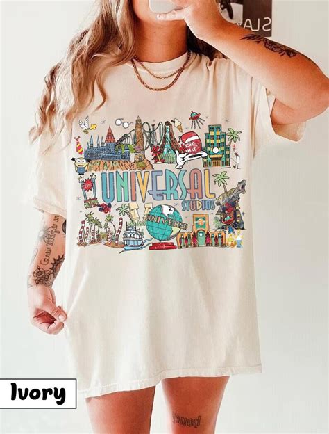 Vintage Retro Universal Studios Shirt, Universal Studios Shirt ...