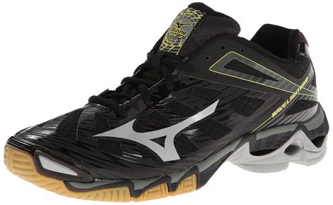 Mizuno Men's Wave Lightning RX3 Volleyball Shoe, Black/Silver, 7 M US ...