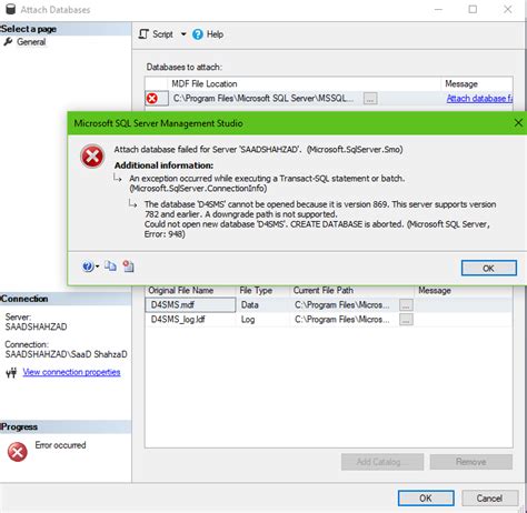 Image result for Error 10048 SQL Server
