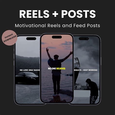 600 Motivational Reels Bundle Instant Downloads, Viral Reels, and Reels ...