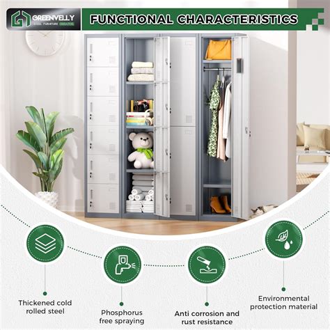 Brightpeak Metal Storage Locker, Lockable Employees Metal India | Ubuy