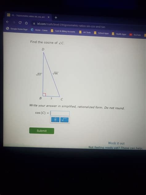 Answered: IXL-Trigonometric ratios: sin, cos, and… | bartleby