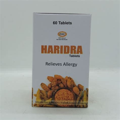HARIDRA TABLETS Zoic Pharmaceuticals