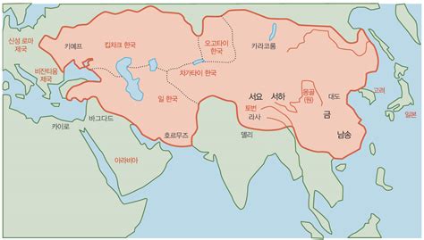 실크로드 무역 네트워크