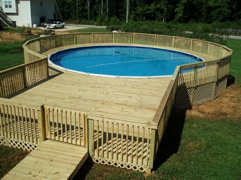 Diy Above Ground Pool Deck