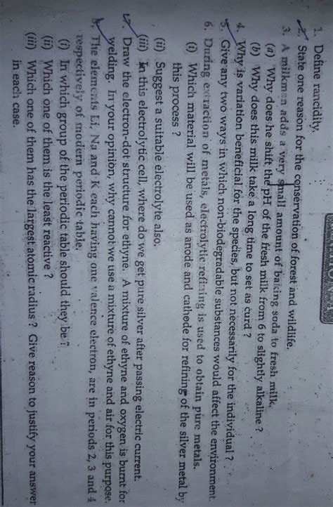 why does he shift the pH of the fresh milk from 6 to slightly alkaline ...