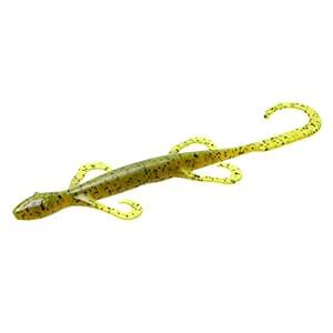 Zoom Bait 8-Inch Magnum Lizard Bait-Pack of 9 (Chartruesereuse Pumpkin ...