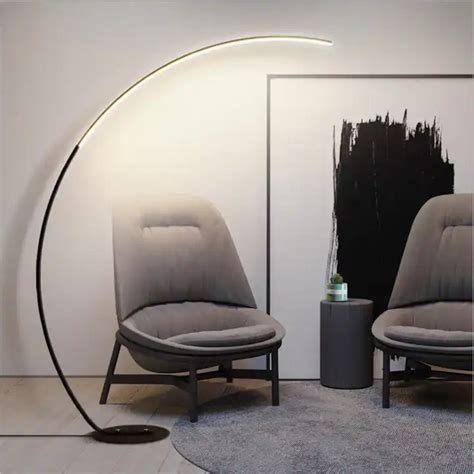 Hdc C Floor Lamp Dimming Remote Control Colorful Black White Corner Fl