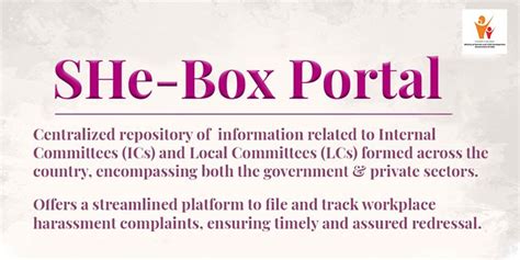 Explainer - POSH Act & SHe-Box portal | Manorama Yearbook