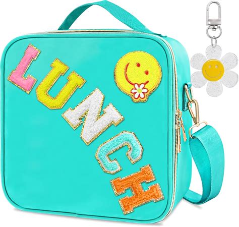 Amazon.com: Insulated Girls Lunch Box, Preppy Lunch Box for Teen Girls ...