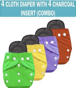 Jaydison Adjustable 100% Organic Cloth Button Diaper Reuse Nappy ...