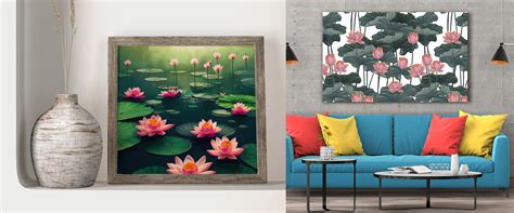 Lotus Paintings: A Reflection of Beauty, Purity, and Spiritual Awakeni ...