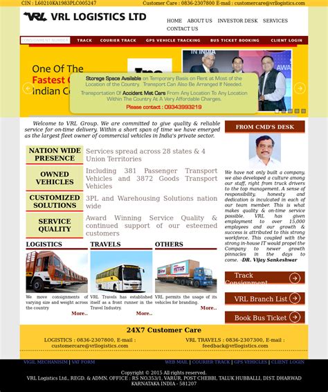 VRL Logistics Competitors, Revenue and Employees - Owler Company Profile