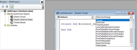 Image result for Refresh PivotTable Automatically