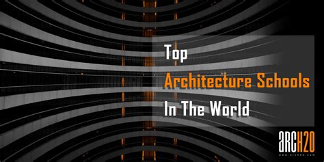 Top Architecture Schools in the World - Arch2O.com