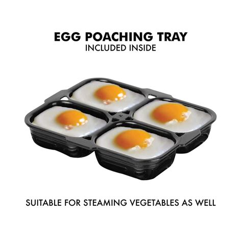 Clearline Egg Boiler with free Egg Poaching Tray (EB-01) — CLEARLINE