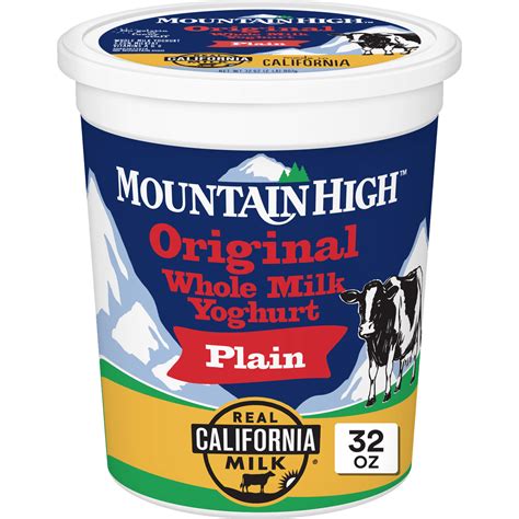 Buy Low Fat Plain Yoghurt | Mountain High Yoghurt