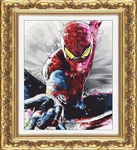 Superhero - Paint by Numbers Kit, Painting for Kids, Students, Adults ...