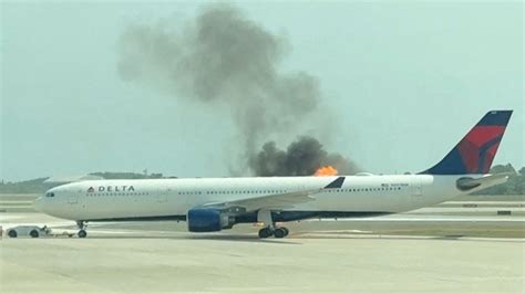 Hundreds of passengers evacuated after Delta Air Lines Airbus A330 ...