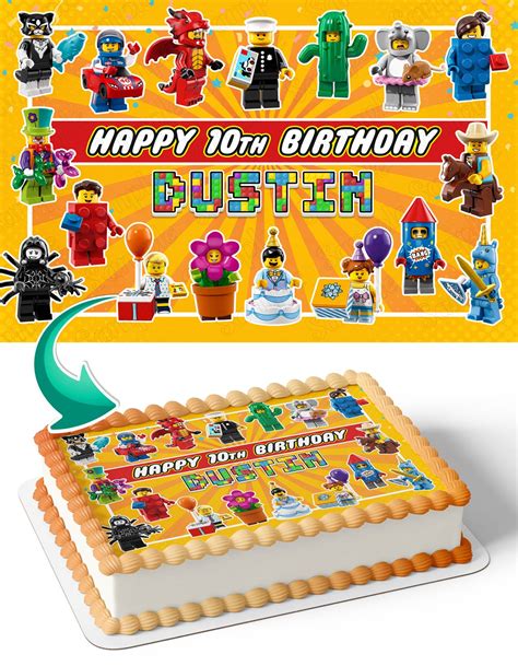 Near Me Lego City Cake Topper - Ireland Edible Cake Toppers Lego Birthday Cake Topper Lego ...