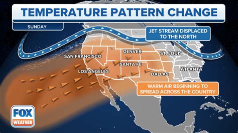 Pattern shift to usher in coast-to-coast weather changes from Easter ...
