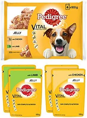 Pedigree Vital Protection Adult Wet Dog Food, Lamb & Chicken in Jelly ...
