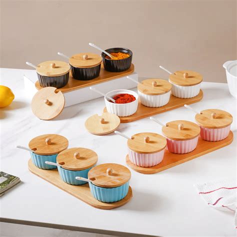 Berry Blush Pink Spice Jar Set Of 3 Online - Premium Spice Jar | Nestasia