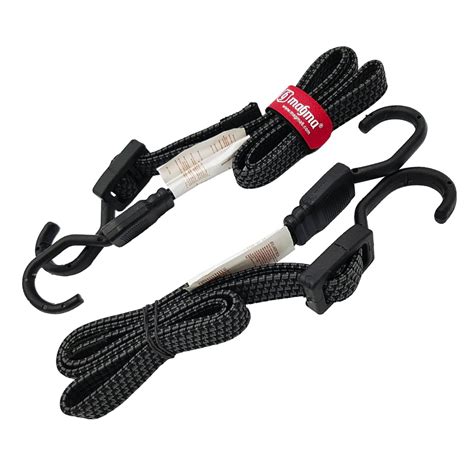 Buy MAGMA 2 Flat Bungee Cords Elastic Straps with Hooks | Heavy Duty ...