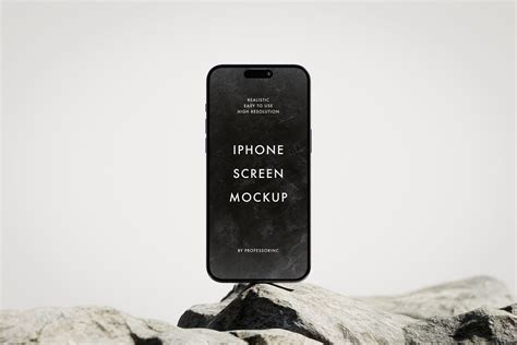 Set Of Iphone In Hand Mockup Psds