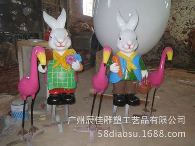带动整个卡通玩具市场的蓬勃生机玻璃钢卡通兔子雕塑_名妍雕塑公司-站酷ZCOOL