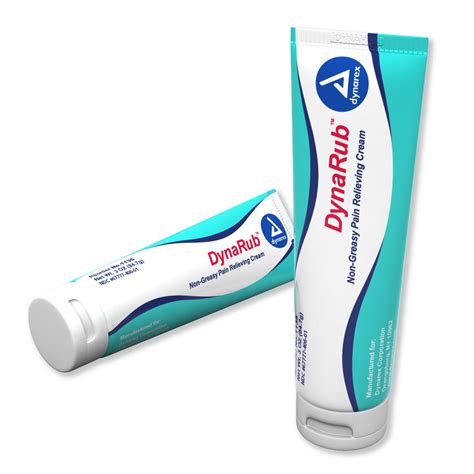 Buy Dynarex DynaRub - Topical Pain Relieving Cream - Non Greasy ...
