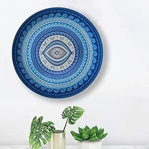 Buy JIKRAA® Alluring Rare Handcrafted Printed Ceramic Designer Plate ...
