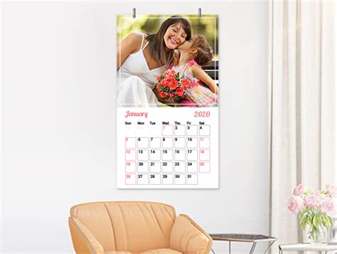 How To Design A Customised Photo Calendar Online?