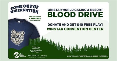 WinStar World Casino & Resort Blood Drive, WinStar World Casino and ...
