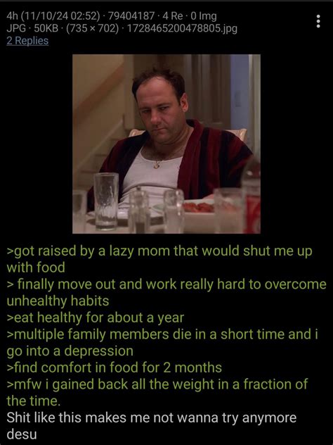 Anon eats too many cannolis | /r/Greentext | Know Your Meme