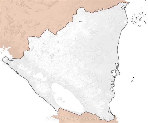 Nicaragua Maps - FreeWorldMaps.net
