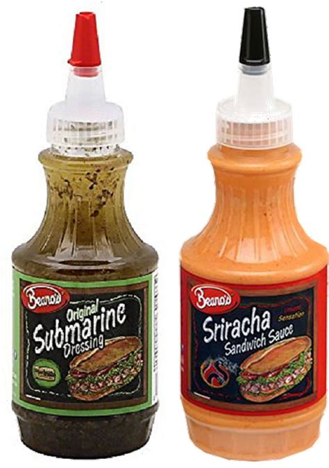 Beano's Sub Dressing & Sriracha Sandwich Sauce Variety 2-Pack, 8 fl. oz ...
