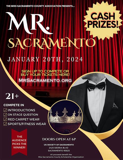 Mr. Sacramento 2024, Unitarian Universalist Society of Sacramento ...