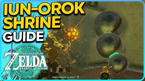 Iun-orok Shrine The Legend of Zelda Tears of the Kingdom - YouTube