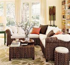 Living Room Wicker Furniture by Wicker Furniture Adding Cottage Decor Feel To Modern Living Room Wicker Furniture