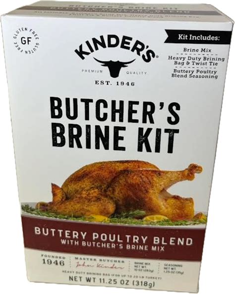 Amazon.com : Kinders Thanksgiving Bundle - Master Brine, Buttery ...