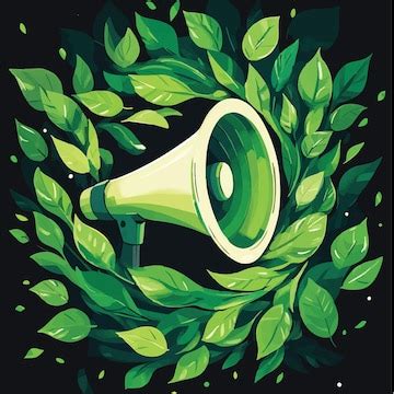 Colorful 2d megaphone cartoon illustration | Premium AI-generated vector